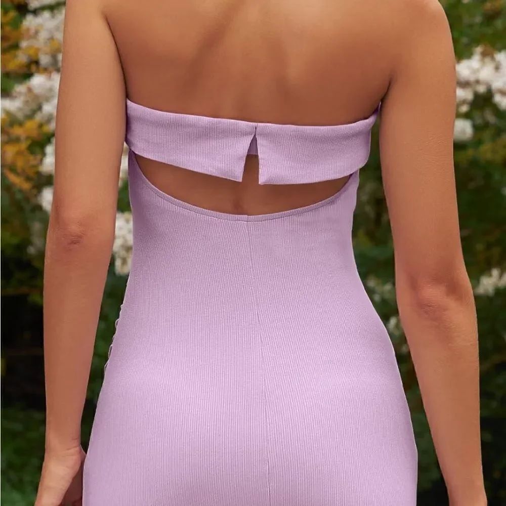 Strapless Backless Bodycon Cocktail Dress - Picture 5 of 7